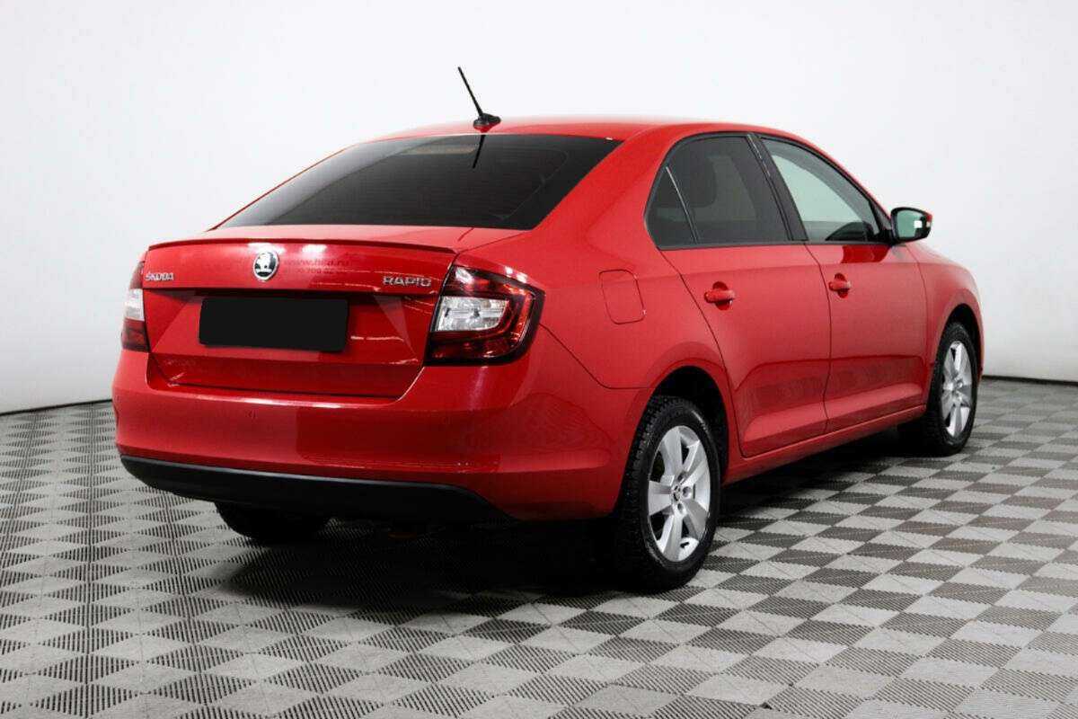 Шкода Рапид б/у, 2018, Роботизированная. Фото: #4