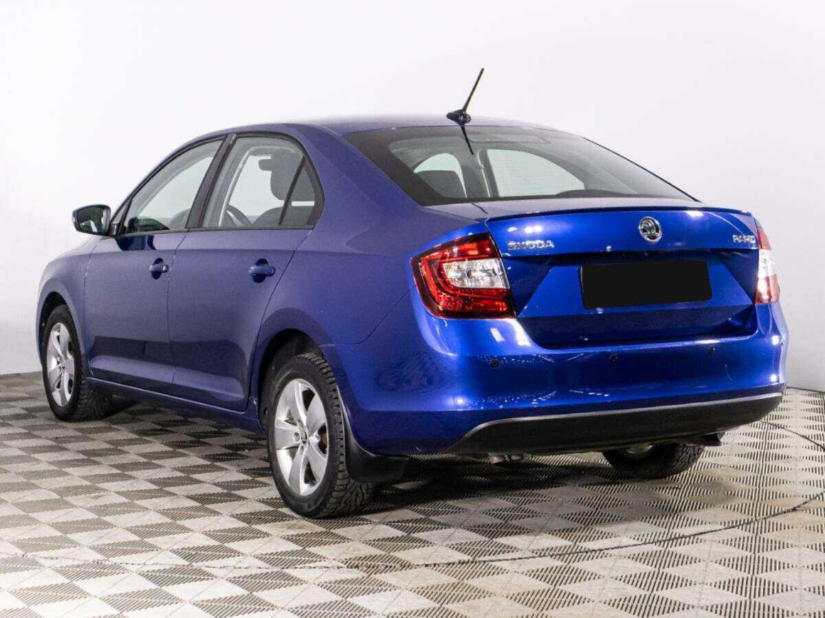 Шкода Рапид б/у, 2017, Роботизированная. Фото: #6