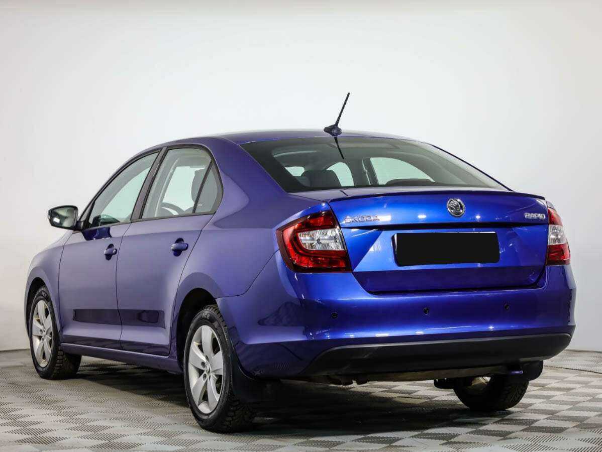 Шкода Рапид б/у, 2017, Роботизированная. Фото: #5