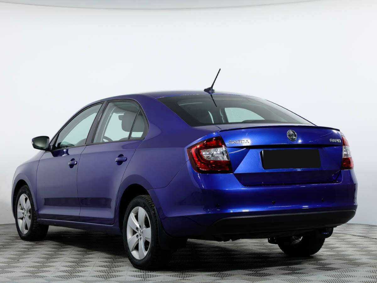 Шкода Рапид б/у, 2017, Роботизированная. Фото: #6