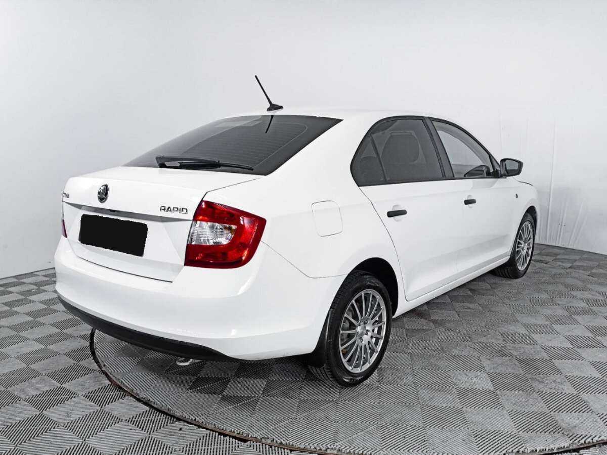 Шкода Рапид б/у, 2017, Механическая. Фото: #4