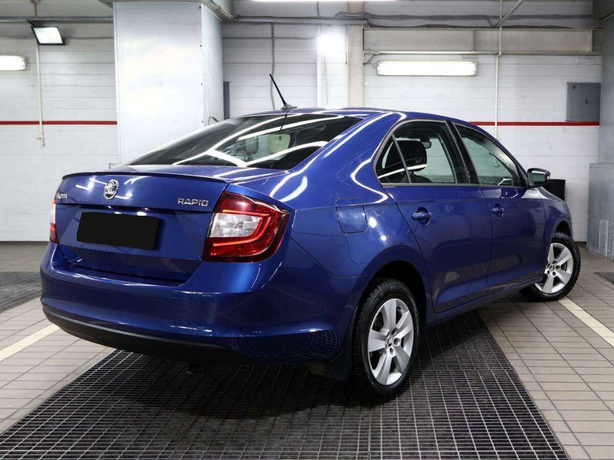 Шкода Рапид б/у, 2018, Роботизированная. Фото: #1