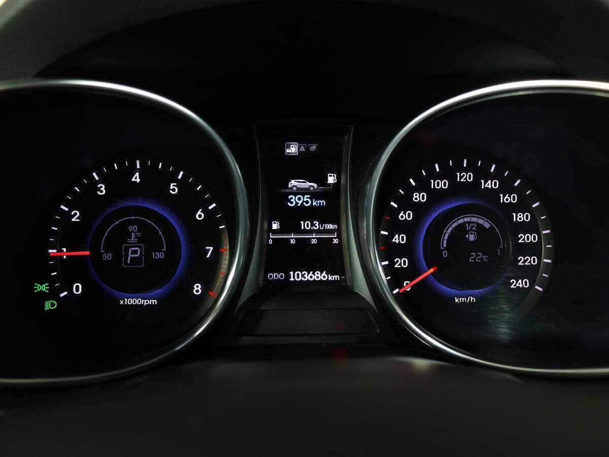 Хендай Санта Фе б/у, 2012, Автоматическая. Фото: #9