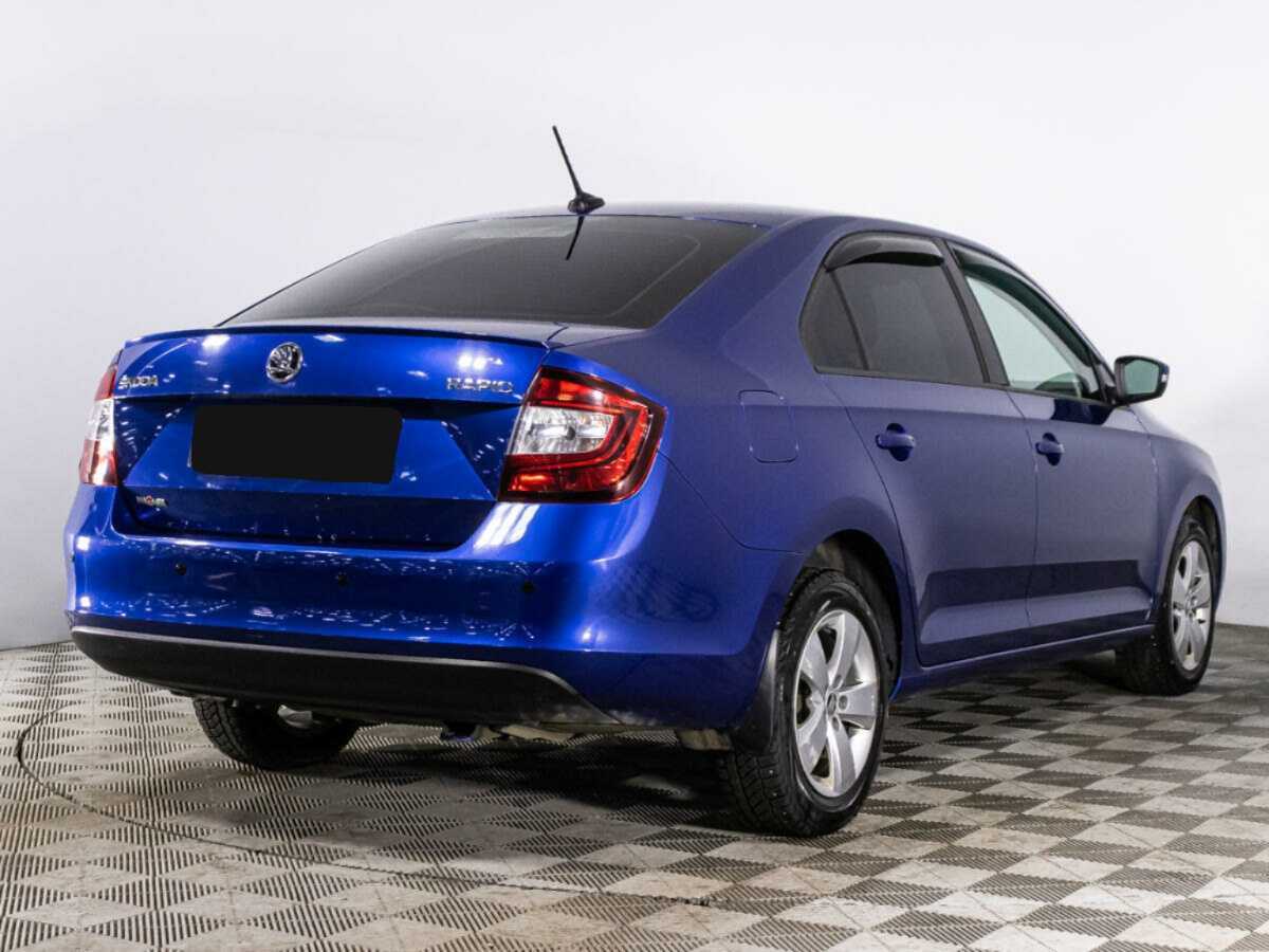 Шкода Рапид б/у, 2017, Роботизированная. Фото: #4