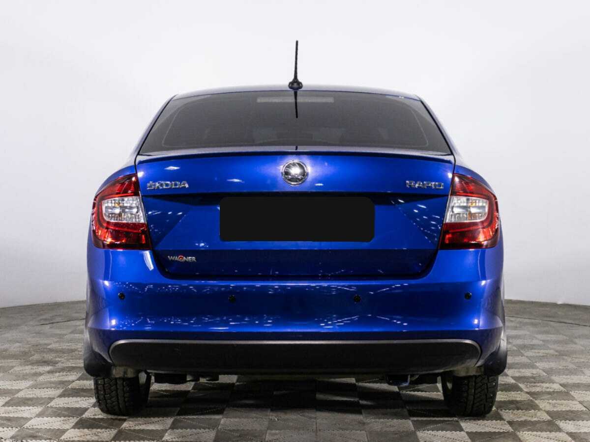 Шкода Рапид б/у, 2017, Роботизированная. Фото: #5