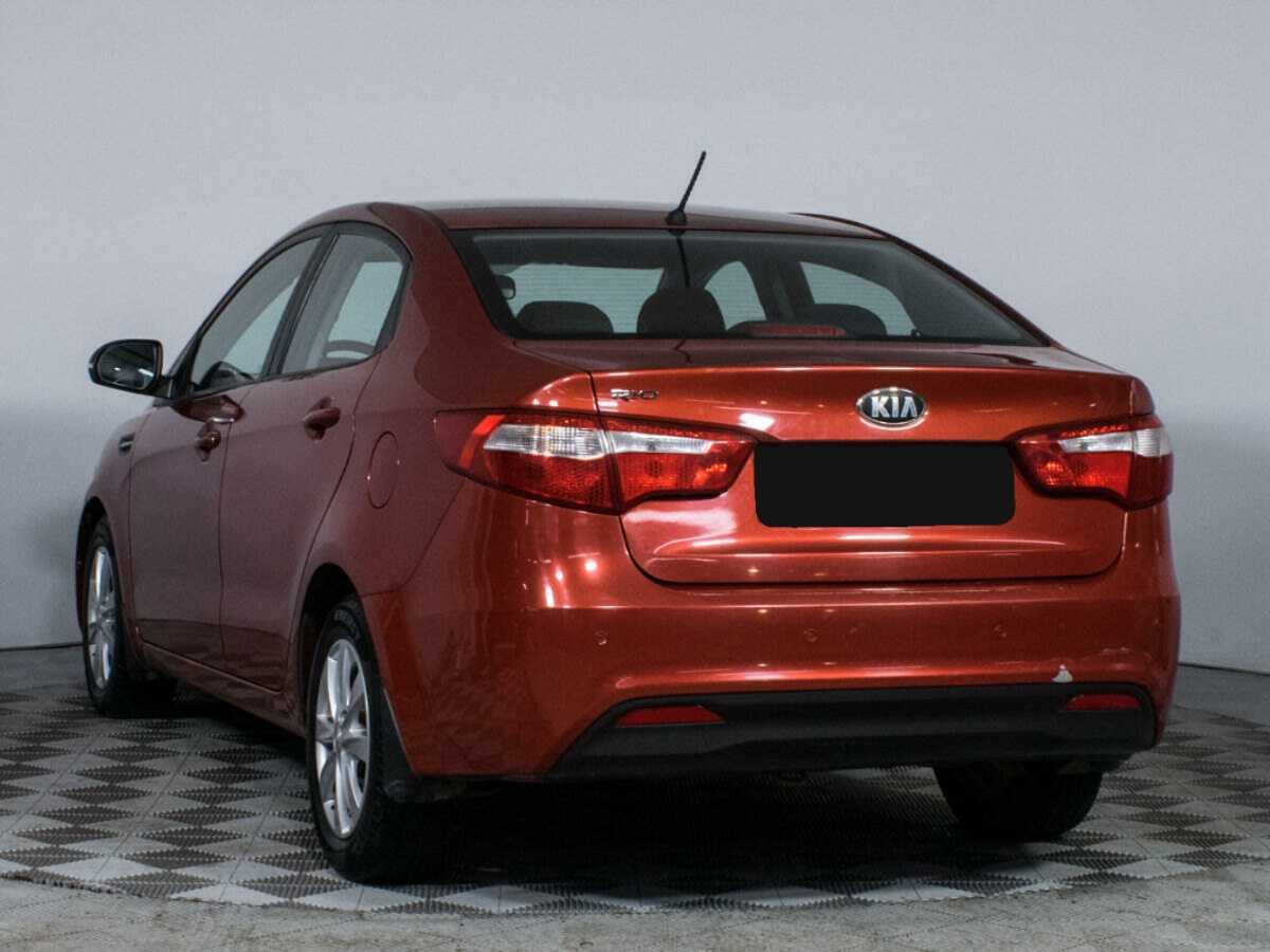 Киа Рио б/у, 2013, Механическая. Фото: #6