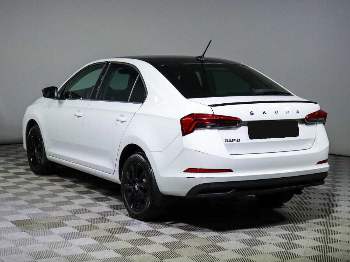 Шкода Рапид б/у, 2022, Роботизированная. Фото: #6