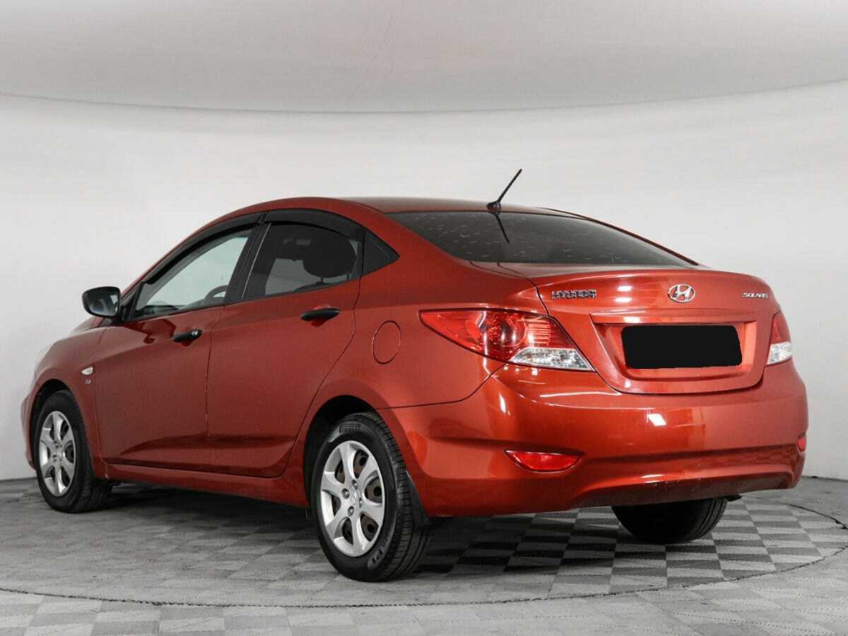 Хендай Солярис б/у, 2013, Автоматическая. Фото: #3