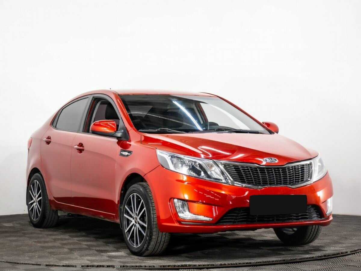 Киа Рио б/у, 2012, Механическая. Фото: #2