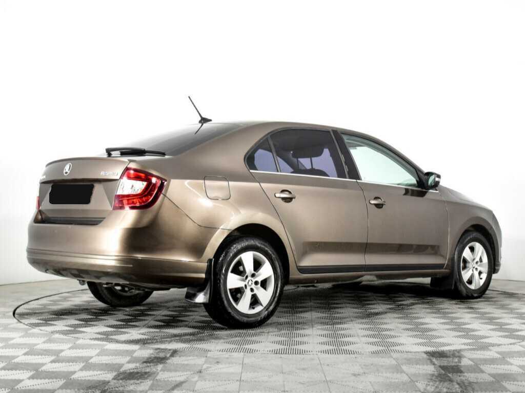 Шкода Рапид б/у, 2017, Роботизированная. Фото: #4