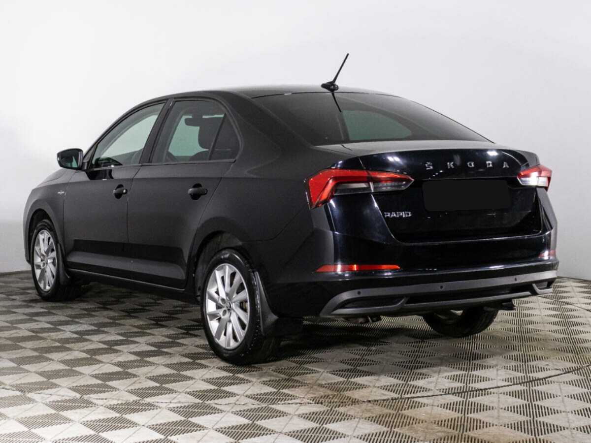 Шкода Рапид б/у, 2021, Роботизированная. Фото: #6