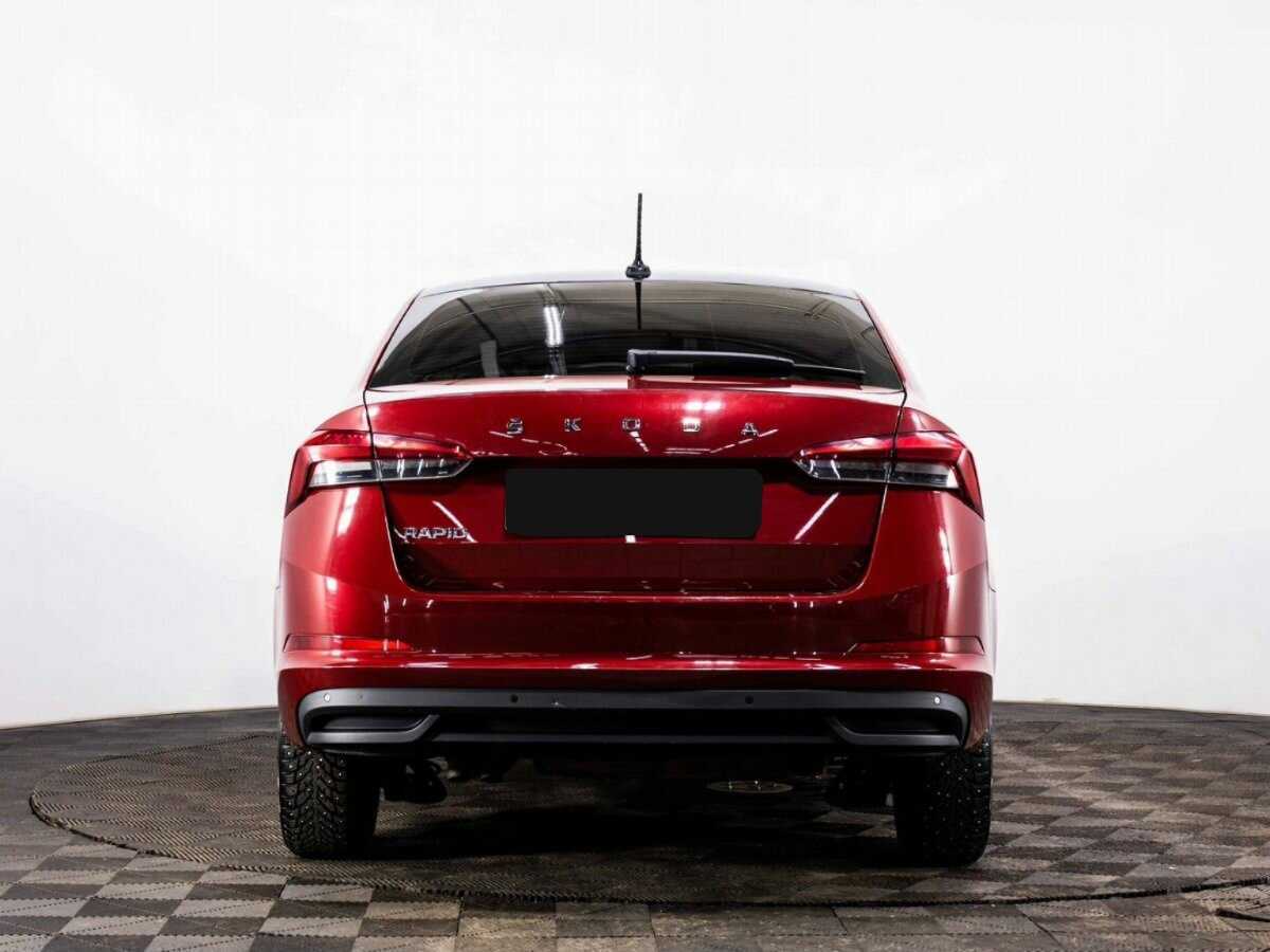 Шкода Рапид б/у, 2020, Роботизированная. Фото: #4