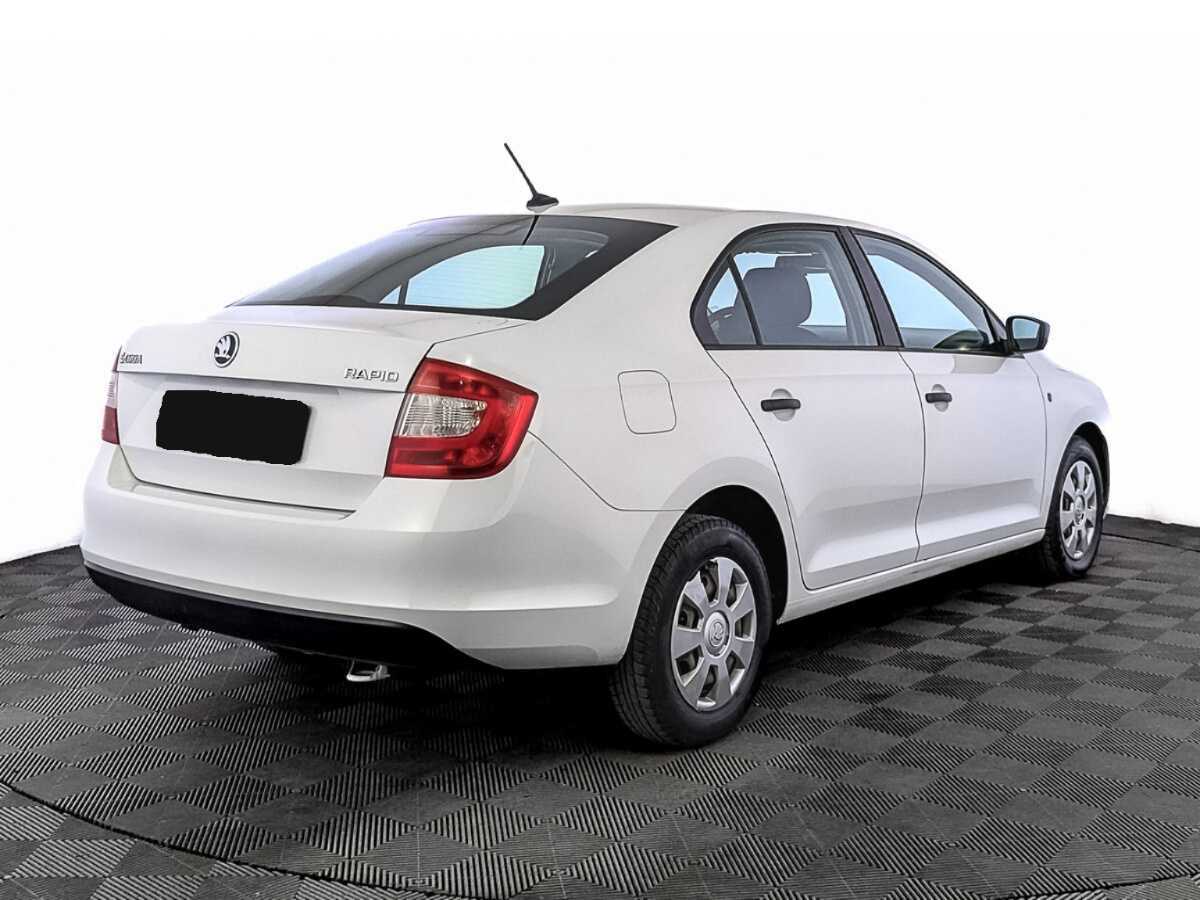 Шкода Рапид б/у, 2017, Механическая. Фото: #4