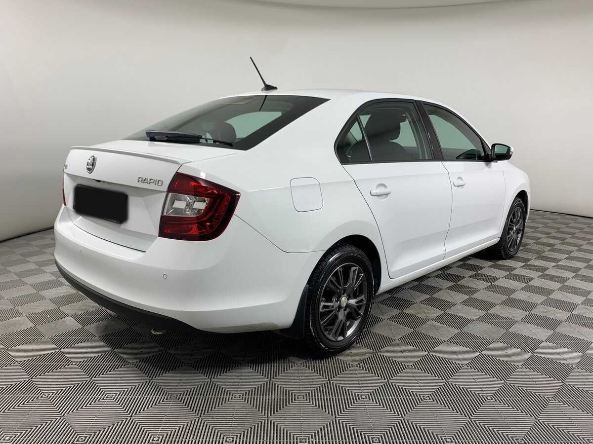 Шкода Рапид б/у, 2018, Роботизированная. Фото: #4