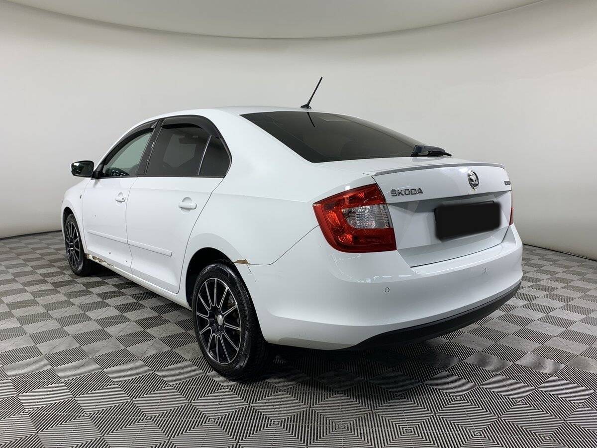 Шкода Рапид б/у, 2016, Роботизированная. Фото: #6