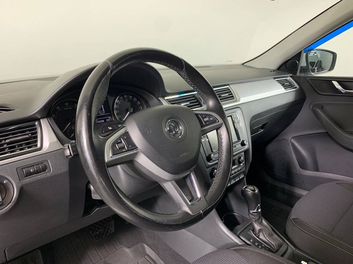 Шкода Рапид б/у, 2015, Роботизированная. Фото: #10